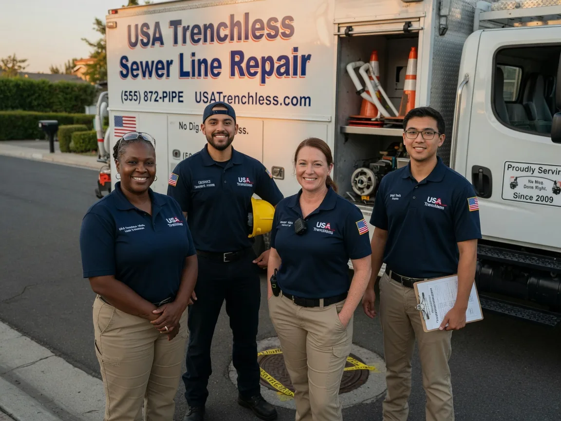 Sewer Line Repair company in Villa Grande, CA